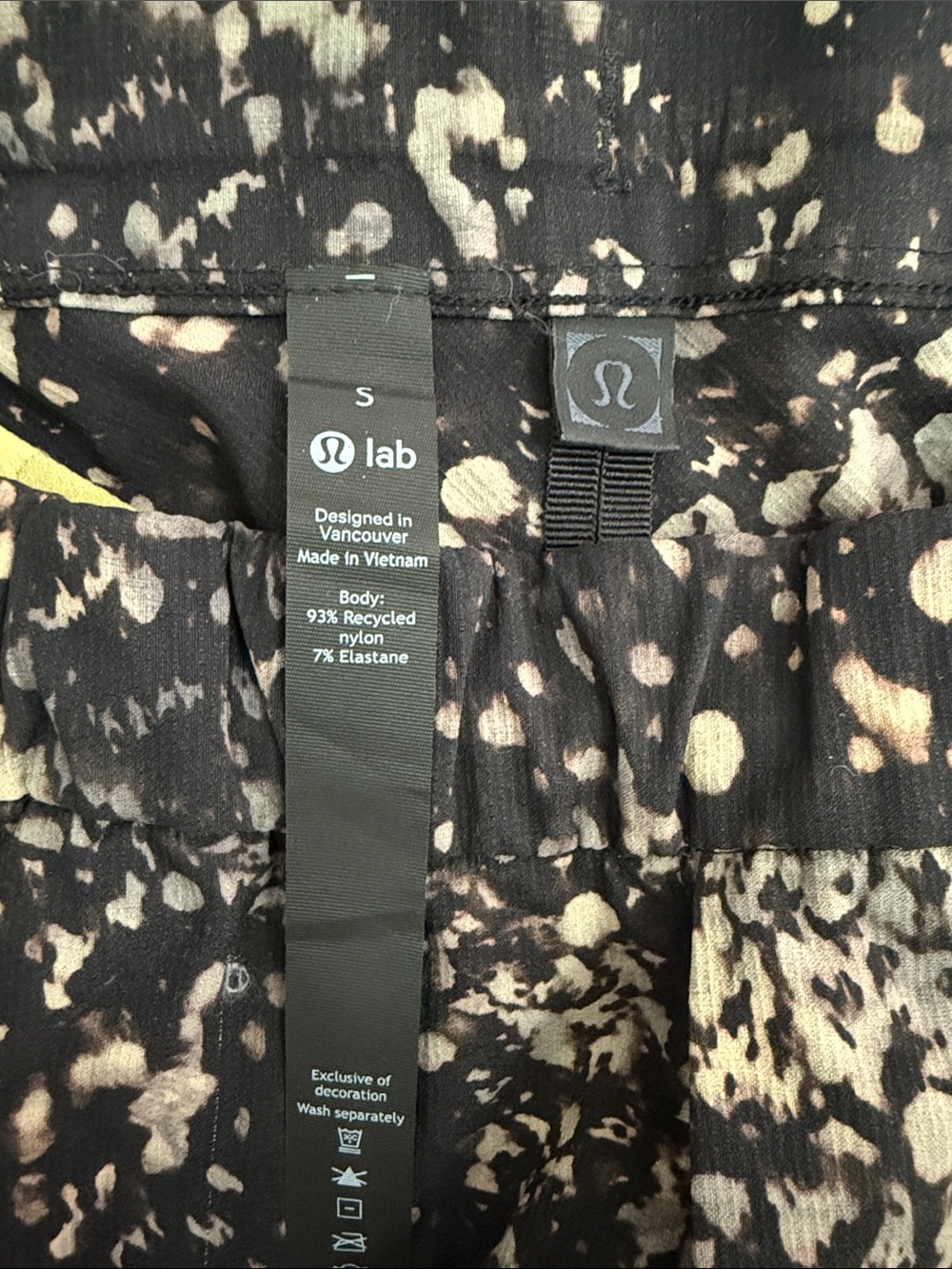 Lululemon Lab Revera Joggers Planet Surface Bl Granite Multi S Abstract Rare - Picture 5 of 10
